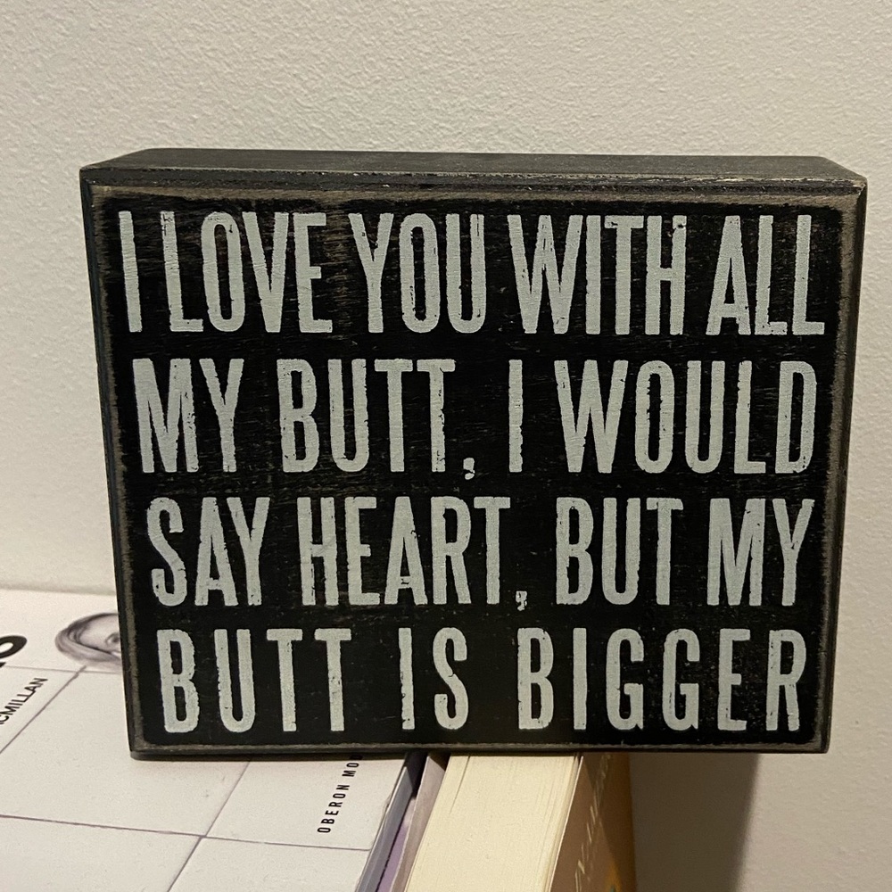 Inspirational Wood Block